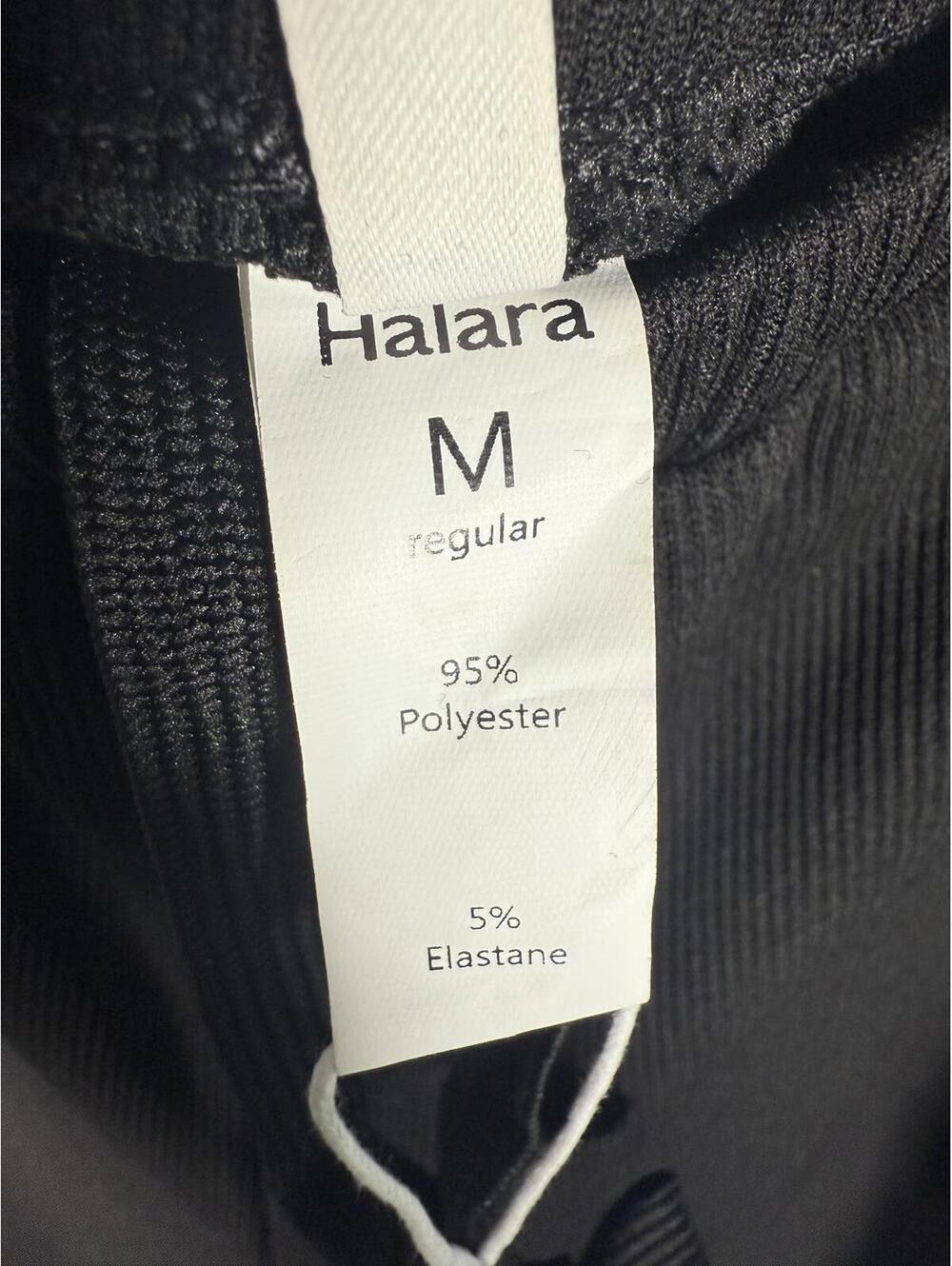 NWT Halara Black Drawstring Work Pants w/ Back Pockets Women's Size M - Picture 4 of 7